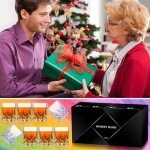 Set of 8 Old Fashioned Whiskey Glasses