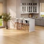 Mobili Fiver, Evolution High Table 70.9 x 23.6 in, Ashwood White, Made in Italy