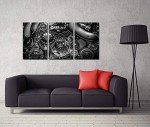 Engine Gear Canvas Wall Art for Man Cave