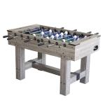 Smart LED Foosball Table with Electronic Scoreboard & Sound, 56" Arcade Soccer Game for Game Room & Party Fun