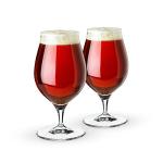 Spiegelau Barrel Aged Tulip Beer Glasses, Stylish Crystal Drinking Glasses for Craft Beers, Stouts, Belgian Ales, Sours, Cocktails, Gifts for Men, Bachelor Party, Elegant Glassware, 17.7 oz, Set of 2