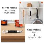 Can Punch Opener Little Cook Stainless Steel Can & Bottle Opener, Manual 2 in 1 Multifunctional Kitchen Tool, Dishwasher Safe (Black)