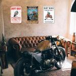 Motorcycle Gifts For Men Metal Garage Signs Motorcycle Wall Art Best Gifts For Motorcycle Riders Motorcycle Rider Poster Man Cave Accessories Biker Gifts For Men You Don'T Stop Riding When Get Old Sign Motorcycle Wall Decor 8x12 Inch