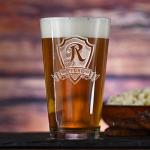 Personalized Growler And Pint Glass Set, Engraved Gifts For Men