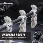 Atomic Pro Force Foosball Table - 56" Official Size - Sleek, Carbon Fiber Design - Perimeter Ramp - Slide Scoring System