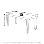 Furinno Classic Black Coffee Table for Man Cave
