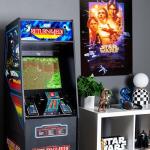 ARCADE CLASSICS Atari Star Wars Ultra Series Free Standing Electronic Game w/ 17" Liquid Crystal Screen - Classic Indoor Cabinet Console for Home & Basement Gaming