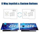 Hedlaoy 32000 Games 3D Pandora Box Arcade Game Console,Retro Video Game Machine for TV, 1280x720 HD Output,Search/Save/Hide/Pause Games,Support 4 Players,Two Splited Joysticks.