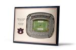 YouTheFan NCAA Auburn Tigers 5-Layer StadiumView 3D Wall Art - Jordan-Hare Stadium
