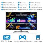 RegiisJoy 50000 in 1 Pandoras Box Ultra Arcade Game Console , Retro Game Machine for PC & Projector & 4K TV, 3D Games, Search/Save/Load/Pause Games, 1280X720,256G TF