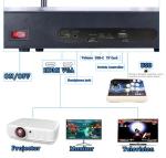 RegiisJoy 50000 in 1 Pandoras Box Ultra Arcade Game Console , Retro Game Machine for PC & Projector & 4K TV, 3D Games, Search/Save/Load/Pause Games, 1280X720,256G TF