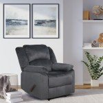 Slate Grey Preston Recliner for Your Man Cave