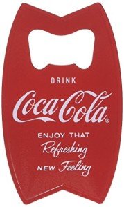 Coca-Cola Stainless Steel Bottle Opener Magnet