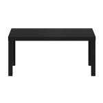 Furinno Classic Black Coffee Table for Man Cave
