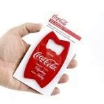 Coca-Cola Stainless Steel Bottle Opener Magnet