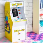 Arcade Classics Pac Man Jr Series Free Standing Machine, 3 Games, 8" Liquid Crystal Screen - Arcade Game for Basements, Garages, or Game Rooms