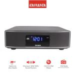 AIWA Exos Home Speaker, Premium 30W RMS Sound System with CD Player, Bluetooth Connectivity, FM Radio, Optical Digital Input, Dual 1” Tweeters + Dual 2” Bass Units, IR Remote Control