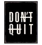 Inspirational Quotes Office Wall Decor - positive Rustic Bedroom Decor - Motivational Wall Art Encouragement Gifts for Him - Gym masculine Wall Decor for Men - Black Posters for Men - Man cave Decor