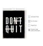 Inspirational Quotes Office Wall Decor - positive Rustic Bedroom Decor - Motivational Wall Art Encouragement Gifts for Him - Gym masculine Wall Decor for Men - Black Posters for Men - Man cave Decor