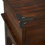 Liberty Furniture Industries Aspen Skies Console Bar Table, W74 x D21 x H36, Medium Brown