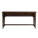 Liberty Furniture Industries Aspen Skies Console Bar Table, W74 x D21 x H36, Medium Brown
