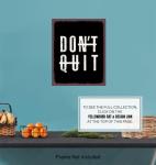 Inspirational Quotes Office Wall Decor - positive Rustic Bedroom Decor - Motivational Wall Art Encouragement Gifts for Him - Gym masculine Wall Decor for Men - Black Posters for Men - Man cave Decor