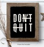 Inspirational Quotes Office Wall Decor - positive Rustic Bedroom Decor - Motivational Wall Art Encouragement Gifts for Him - Gym masculine Wall Decor for Men - Black Posters for Men - Man cave Decor