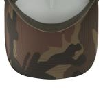 Just Fold I Have It Poker Quote Trucker Hat with Adjustable Mesh Back, Camo Green