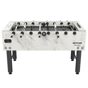 KETTLER Carrara Outdoor Foosball Table with 360 Degree Goalie Rotation, 5 Resin Balls, 5 Cork Balls and Premium Storage Cover