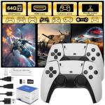 Polaring Retro Gaming Console, Game Stick,4K HDMI Output , 40,000+ Games and 23 Emulators, Dual 2.4G Wireless Controllers ,Plug and Retro Play Video Games for TV(64G)