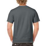 Ford Falcon Retro Poster Men's Graphic Short Sleeve T-Shirt - 1960s-70s Muscle Car Classic Ride Design Large Charcoal