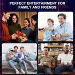 Polaring Retro Gaming Console, Game Stick,4K HDMI Output , 40,000+ Games and 23 Emulators, Dual 2.4G Wireless Controllers ,Plug and Retro Play Video Games for TV(64G)