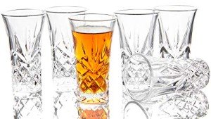 Set of 6 Heavy Base Tequila Shot Glasses
