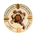 Arturo Fuente 8.75" Porcelain Cigar Ashtray
