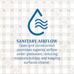 San Jamar VM5280CL Versa-Mat Interlocking Sanitary Bar Mats