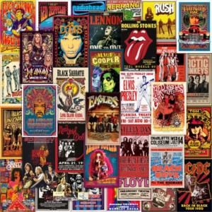 56PCS Vintage Rock Band Posters Set – Retro 70s 80s 90s Music Wall Art Prints, Classic Rock & Metal Concert Album Cover Collage for Bedroom, Living Room, Man Cave, Teen Room Decor (4x6 Inch)