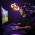 Cool Monkey Neon Sign, Smoking Monkey Led Sign for Wall Decor, Usb Powered Adjustable Brightness Anime Monkey Led Light for Bedroom Bar Pub Game Room Party Man Cave Decor, Unique Gift