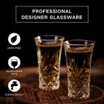 Set of 6 Heavy Base Tequila Shot Glasses