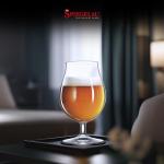 Spiegelau Classic Tulip Beer Glass, European-Made Crystal Drinking Glasses Perfect for Belgian Ales, IPA Beers, Cocktails, Sodas, Beverages, Smoothies, Home Bar Accessories, 15.5 oz, Set of 6