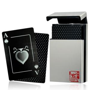 Ben Niu Classic Totem Black Waterproof Playing Cards Cool Unique Deck, Plastic Poker Cards, Collectible & Novelty Playing Cards for Pool & Game Nights（Limited Edition）