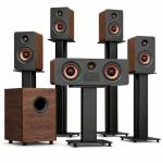 True 5.1.4 Hi-Fi Surround Sound System with Dolby Atmos, 900W Home Theater Sound Bar for Smart TV, Center Channel Speaker with 4 Surrounds, 25Hz Subwoofer, Hi-Fi Grade Crossover, Soundbar eARC, BT 5.4