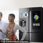 3 Pieces Magnetic Bottle Openers Can Opener Classic Beer Opener Stainless Steel Small Bottle Opener Can Tapper with Magnet for Camping and Traveling HANCELANT (Black Blue Fuchsia)