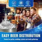 Keg Party Pump, 8" Keg Tap Kit Keg Pump Taps (8 inch)