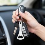 Quacc 3 PCS Flat Bottle Openers Flat-Mouth Opener Portable Handheld Beer Opener for Home Kitchen, Bar, Restaurant, Bartender Gift - Silver