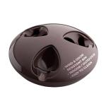 Cigar Oasis Ashtray with Lid - Durable Indoor & Outdoor Use for Patios, Boats, or Home - Essential Smoke Accessories - Wind & Odor Resistant Ashtray (Coffee Brown)