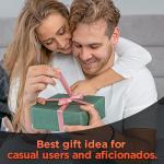 Cigar Oasis Ashtray with Lid - Durable Indoor & Outdoor Use for Patios, Boats, or Home - Essential Smoke Accessories - Wind & Odor Resistant Ashtray (Coffee Brown)