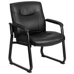 Big & Tall Executive Leather Reception Chair