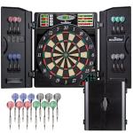Arachnid Titanium 5400 Electronic Dartboard Cabinet Set