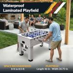 Hathaway 55-inch Outdoor Foosball Table Game