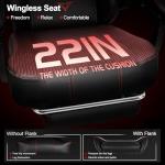 VITESSE Big & Tall Gaming Chair with Footrest